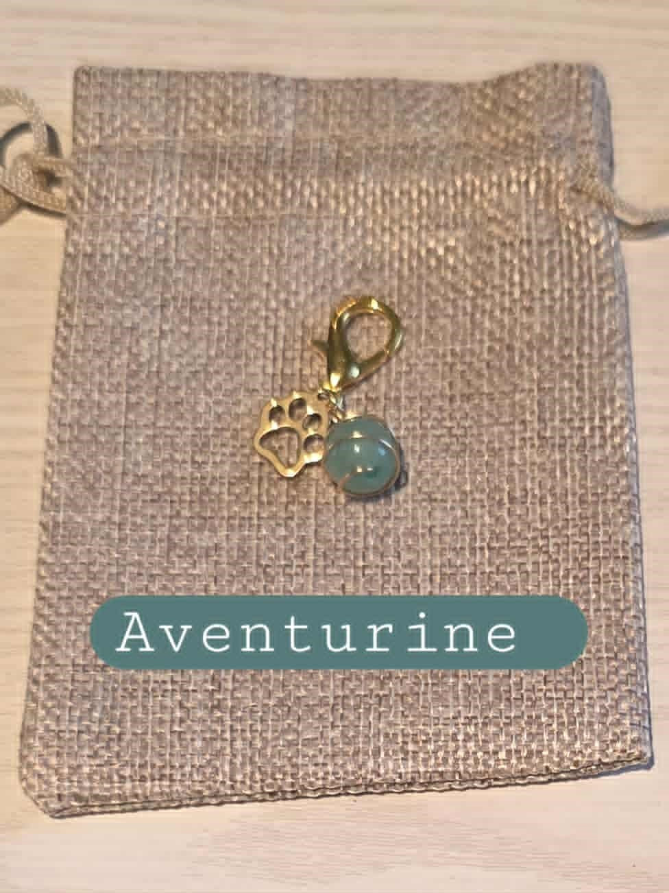 Small Crystal Paw Charm | Crystal Collection | Healing Bohemian