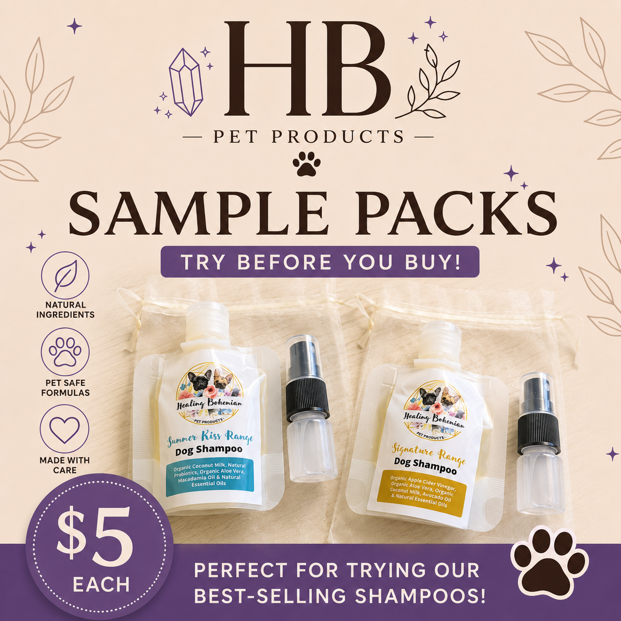 $5 Sample Packs