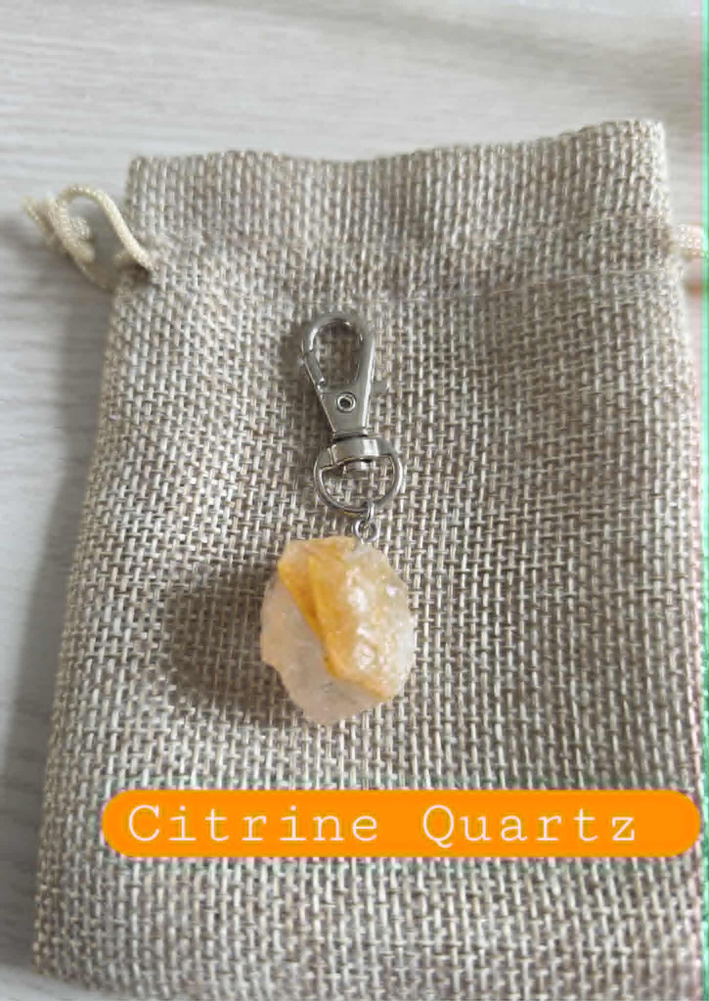 Raw Crystal Charm | Crystal Collection | Healing Bohemian