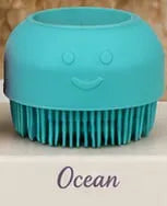 Silicone Scrubbers Silicone Dog Scrubber Brush | Gentle Pet Bath Brush | Healing Bohemian