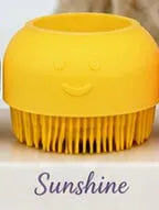 Silicone Scrubbers Silicone Dog Scrubber Brush | Gentle Pet Bath Brush | Healing Bohemian